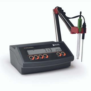 Medidor de pH de mesa con resolución 0.01 pH, 115V