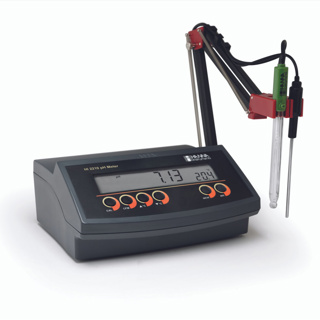 Medidor de pH de mesa con resolución 0.01 pH, 230V