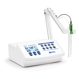 Medidor de mesa para pH/ORP/ISE, pantalla gráfica, calib. 5 puntos, 115 VCA