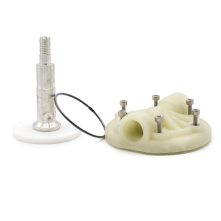 Cabezal de la bomba con diafragma pequeño + pistón de aluminio + disco