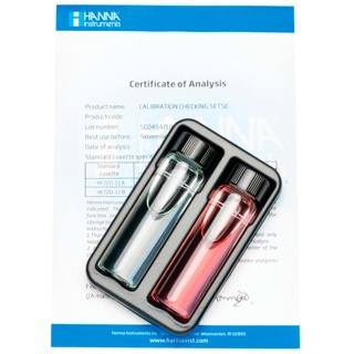 Conjunto de estándares para dureza total intervalo bajo