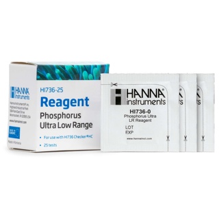 Reactivos para fsforo intervalo ultra bajo, ácido ascórbico, reactivos para 25 pruebas
