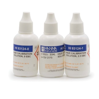 Conjunto de calibración de turbidez EBC en cerveza