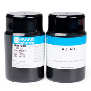 Estándares CAL Check de cromo VI intervalo alto, 0.0 y 300 µg/L