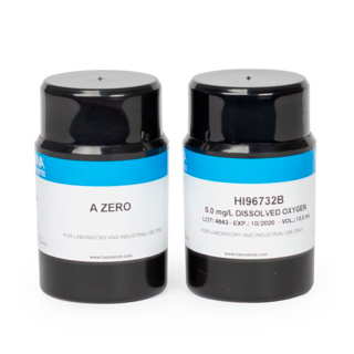 Estándares CAL Check de oxígeno disuelto, 0.0 y 5.0 ppm