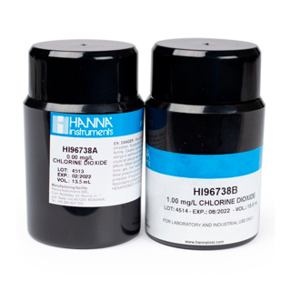 Estándares CAL Check de dióxido de cloro, 0.0 y 1.00 ppm