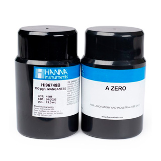 Estándares CAL Check de manganeso intervalo bajo, 0.0 y 150 µg/L