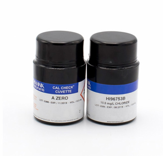 Estándares CAL Check de cloruro, 0.0 y 10.0 ppm