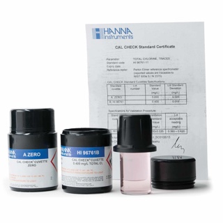 Estándares CAL Check de trazas de cloro total, 0.0 y 0.400 ppm