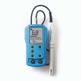 Medidor pH/CE/TDS/Temp. con CAL Check y electrodo HI1285-51, intervalo CE: 0 a 1,990 µS/cm