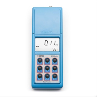 Medidor de Turbidez EPA con tecnología Fast Tracker; rango 0.00 a 9.99; 10.0 a 99.9 y 100 a 100 ntu