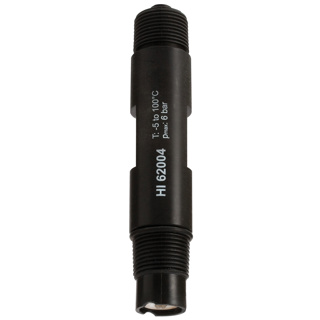 Electrodo de ORP industrial con pin de platino, cuerpo PVDF, doble unión PTFE, BNC, 5m