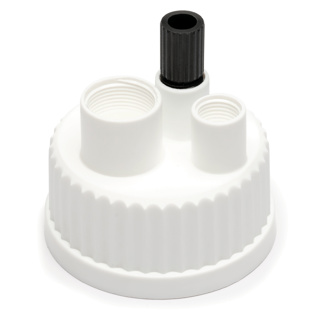 Ensamble de tapa para frasco de titulante