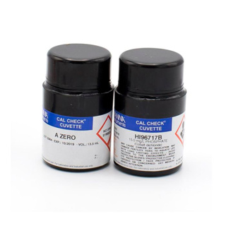 Estándares CAL Check de fosfato intervalo alto, 0.0 y 15.0 ppm